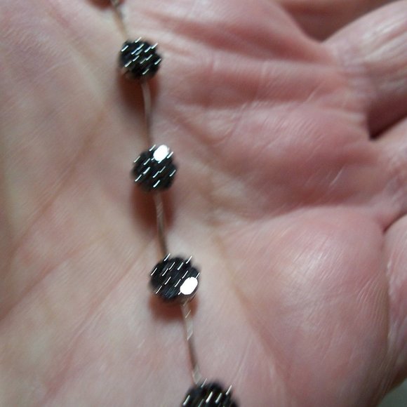 Sterling Silver Black Onyx Bracelet - Picture 5 of 5